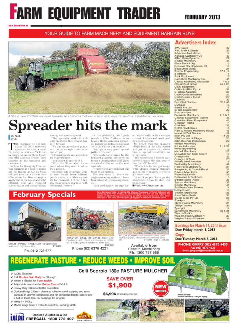Farm Equipment Trader - VS2004 Manure Spreader